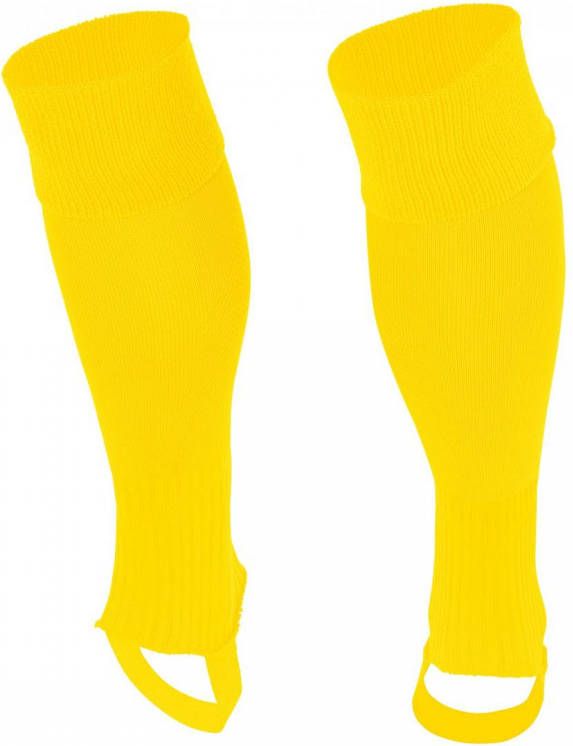 Stanno Uni footless sock geel online kopen