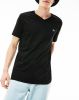 Lacoste Regular Fit T Shirt V hals lichtgrijs, Effen online kopen